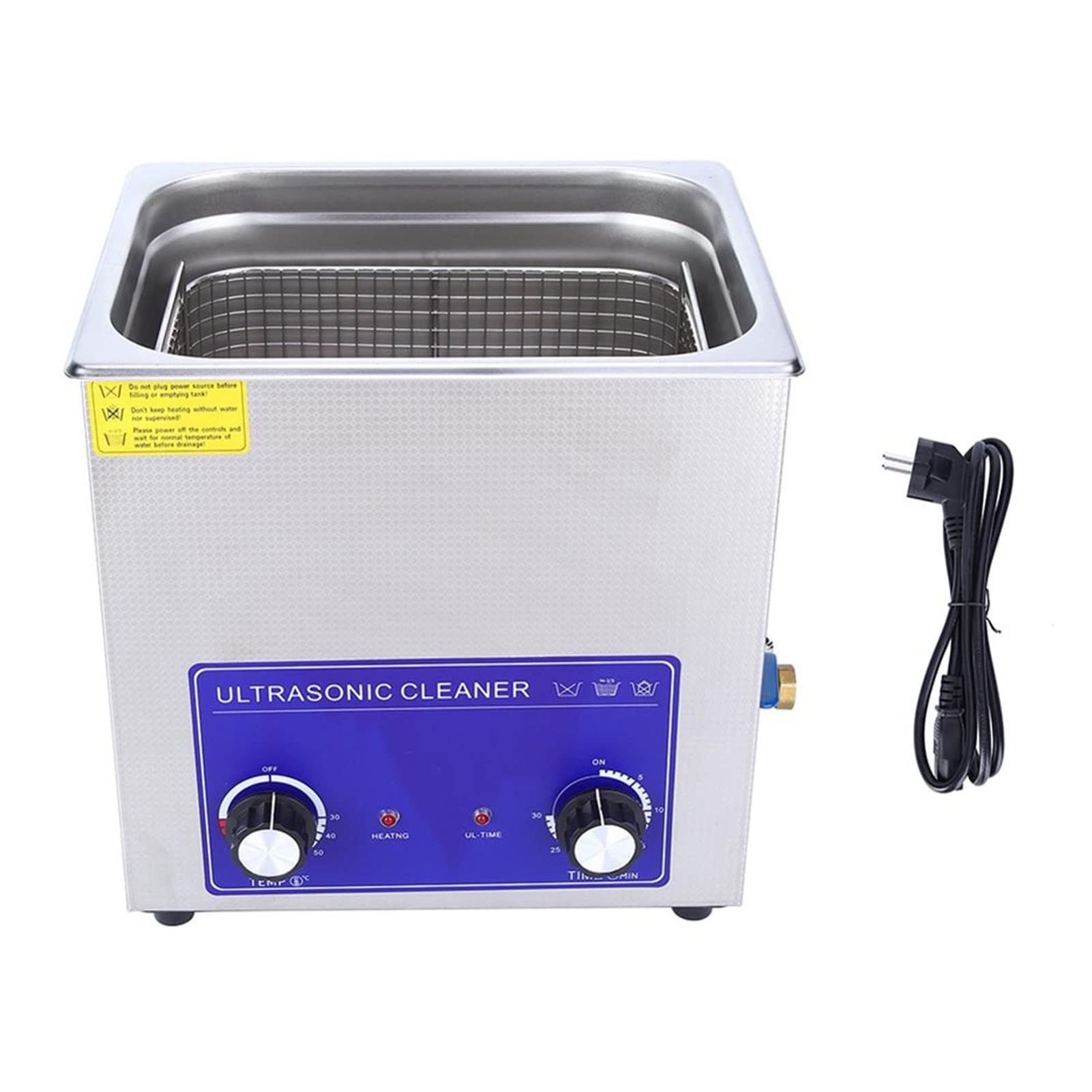 Urządzenie do czyszczenia ultradźwiękowego 19L Ultradźwiękowe szklanki biżuterii Ultrasound Cleaning Maszyna podgrzewana Tymming Ultrasonic Cleaner