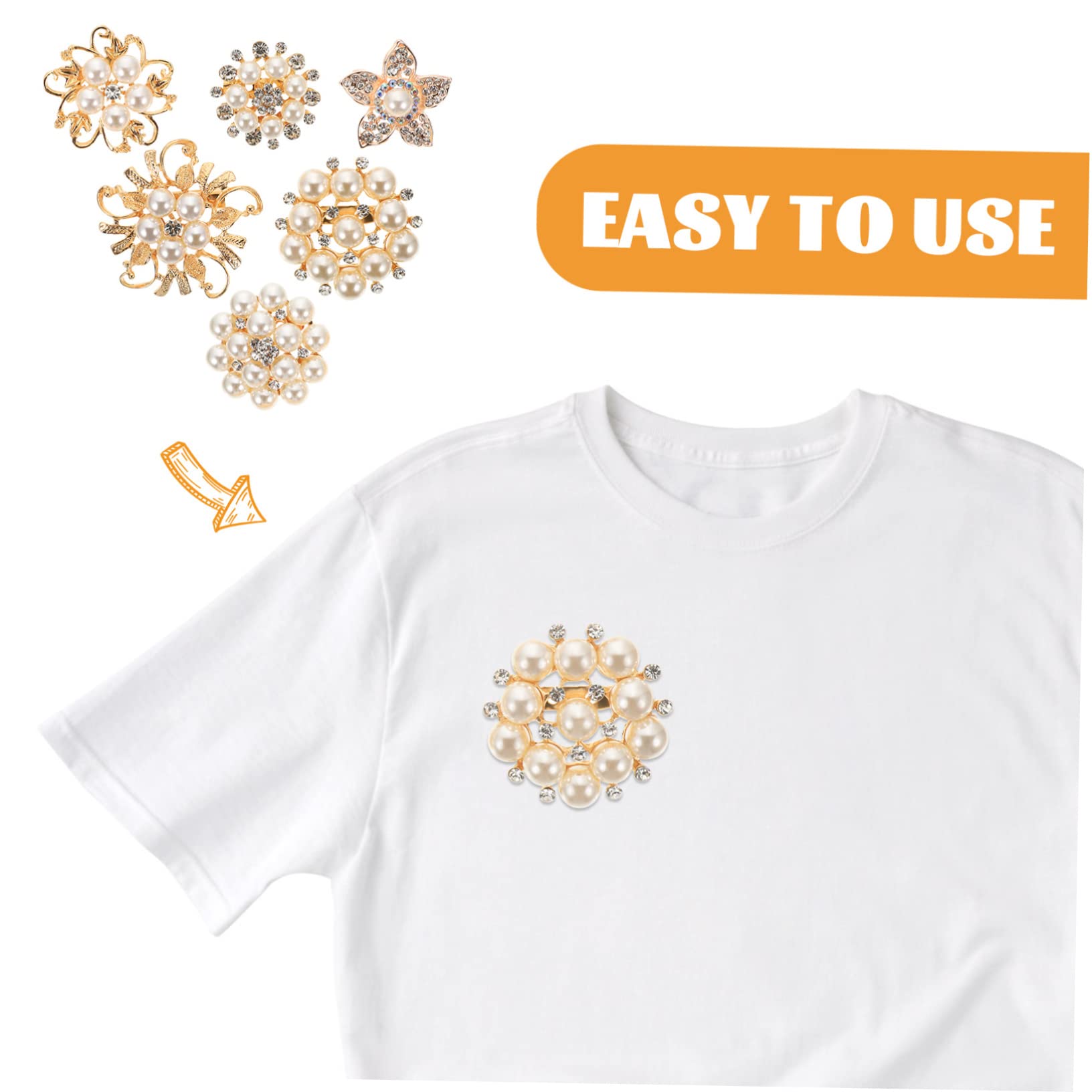 Abaodam 18pezzi Spille Decorative Perle Imitazione Da Eleganti Per Matrimonio Cerimonie e Abbigliamento Quotidiano Design Per Donne e Ragazze Facile Da Abbinare Giacche e Vestiti