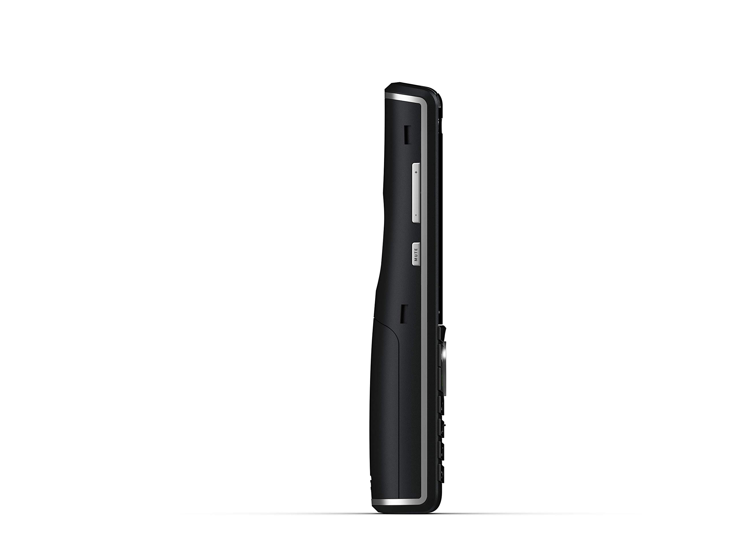 Snom M65 Professional DECT-Mobilteil (250 Stunden Standby, 2 Zoll 176 x 220 Pixel TFT, SW OTA-Upgrade, Vibrationsalarm, Gürtelclip, beleuchtete Tastatur), Schwarz, 00003969