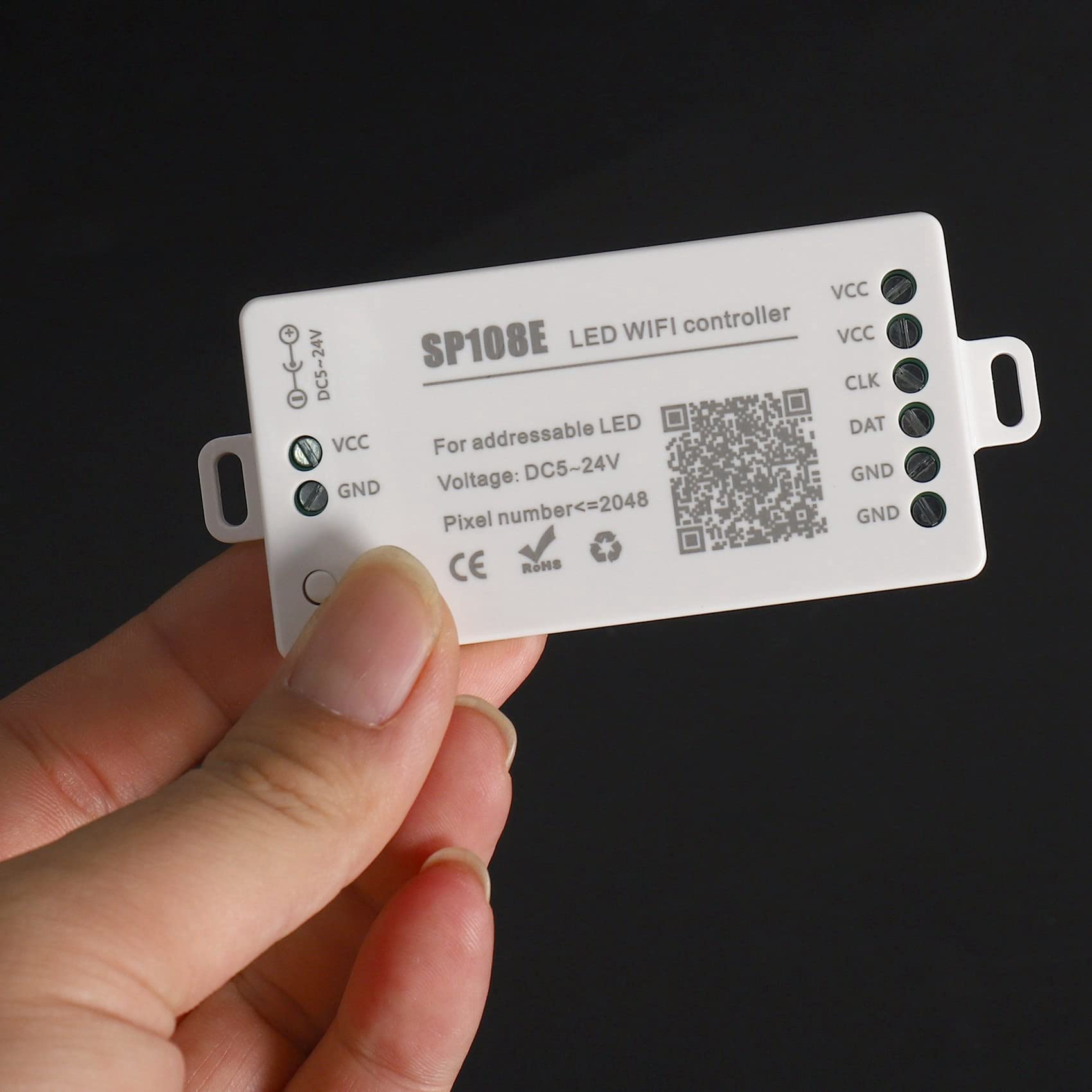 5 x SP108E LED Wifi Magic Controller WS2812B WS2813 taśma LED, inteligentna aplikacja, bezprzewodowe sterowanie
