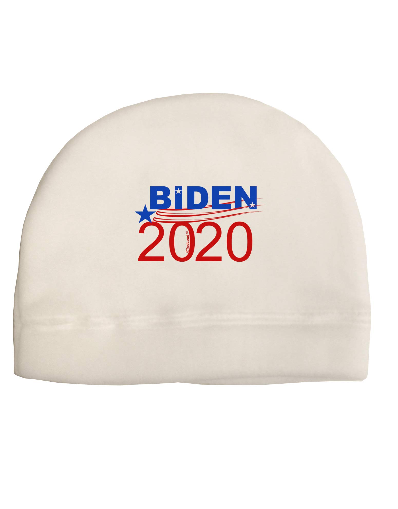 TOOLOUD Biden 2020 Child Fleece Beanie Cap Hat White