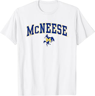 McNeese State Cowboys Arch Over Logo Officially Licensed T-Shirt