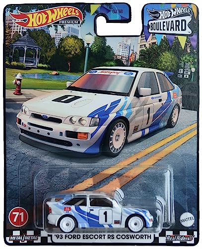 Hot Wheels '93 Ford Escort RS Cosworth miniatura 1