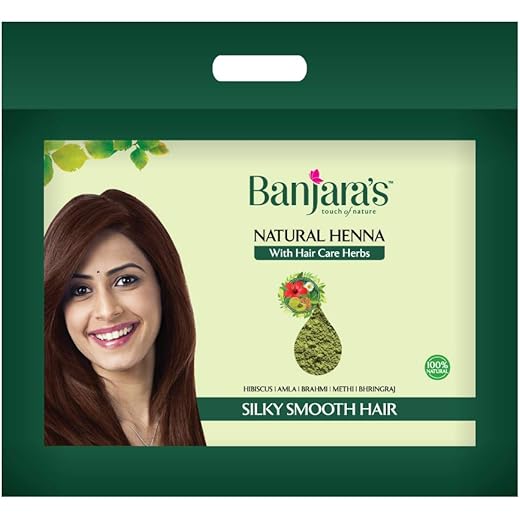 Banjaras Natural Henna Powder 1 KG