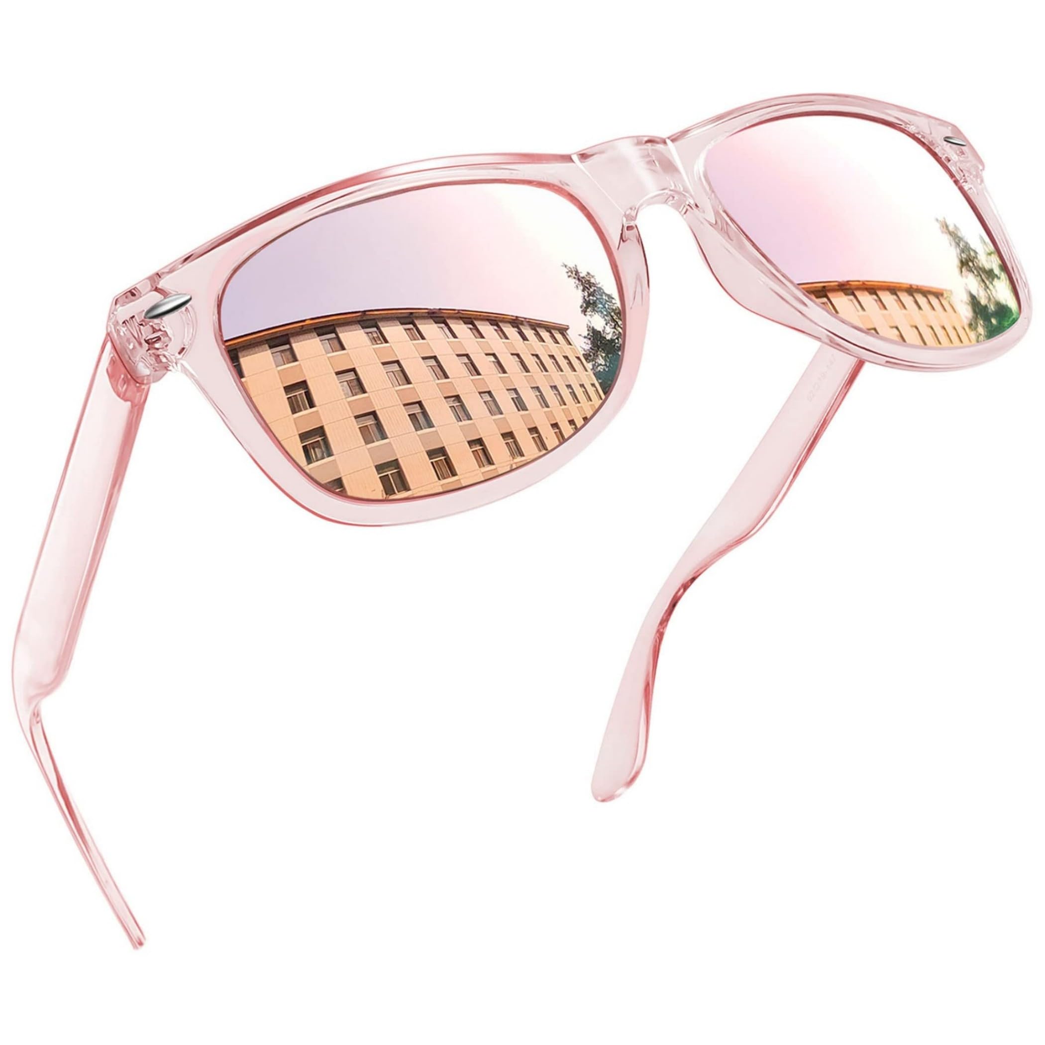 Joopin Polarized Sunglasses for Men Women UV400 Protection Square Womens Sunglasses Trendy Ladies Shades for Driving