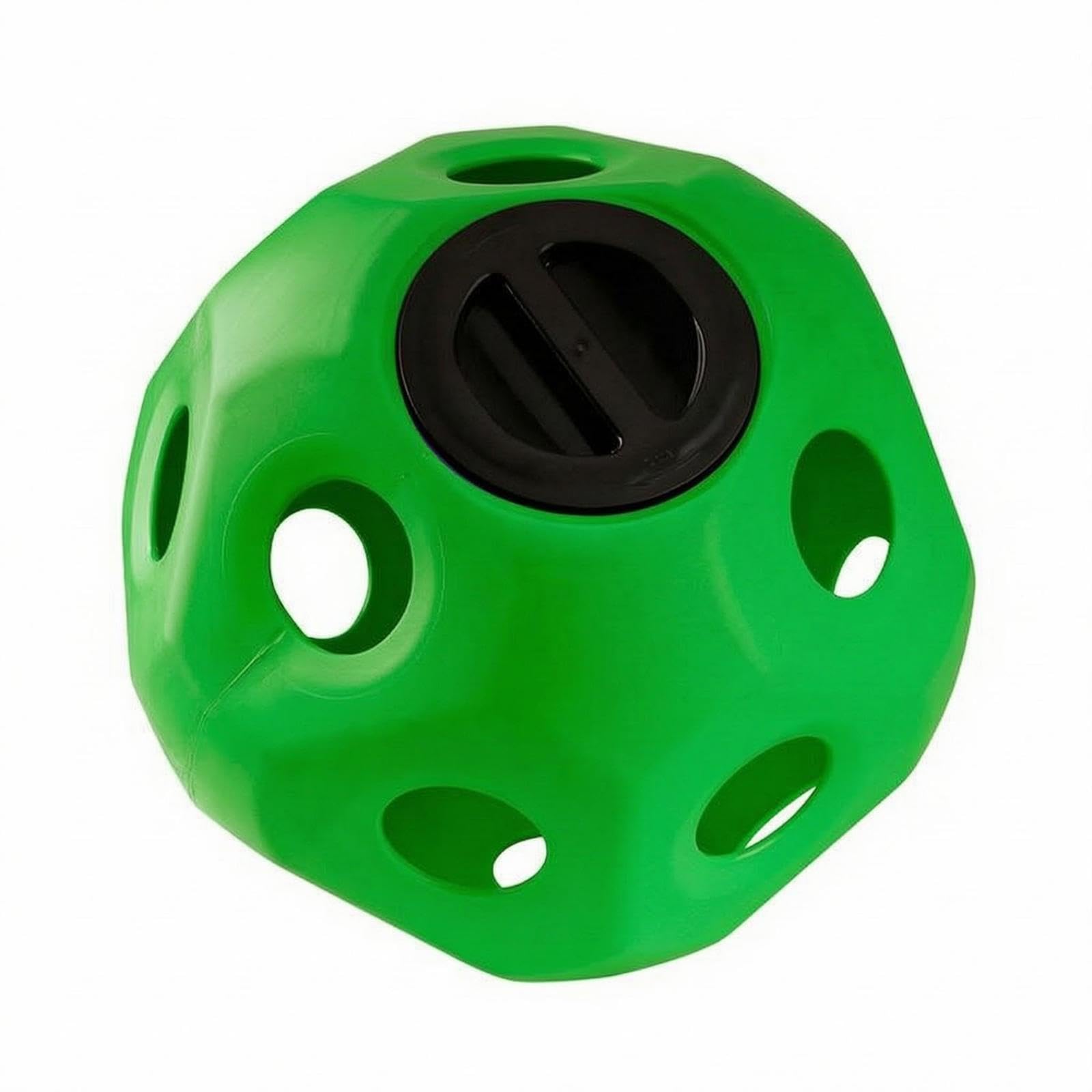 Horse Hay Ball Circular Openings Slow Feed Hay Ball Hollow Barn Supply Green-image-40