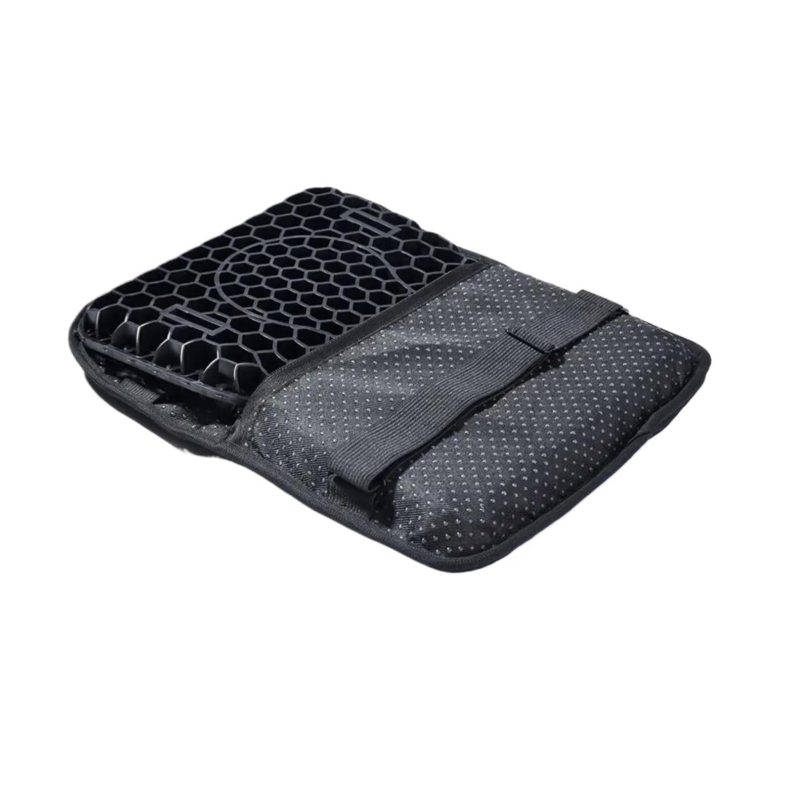 Cuscino per sella moto 3D a nido d'ape per cuscino del sedile Per Moto Struttura in gel Antiurto Traspirante Comfort Sollievo dalla pressione