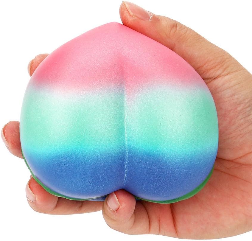 Honey Peach Slow Rising Squishy Toy,ODGear Cream Scented Squeeze Toy