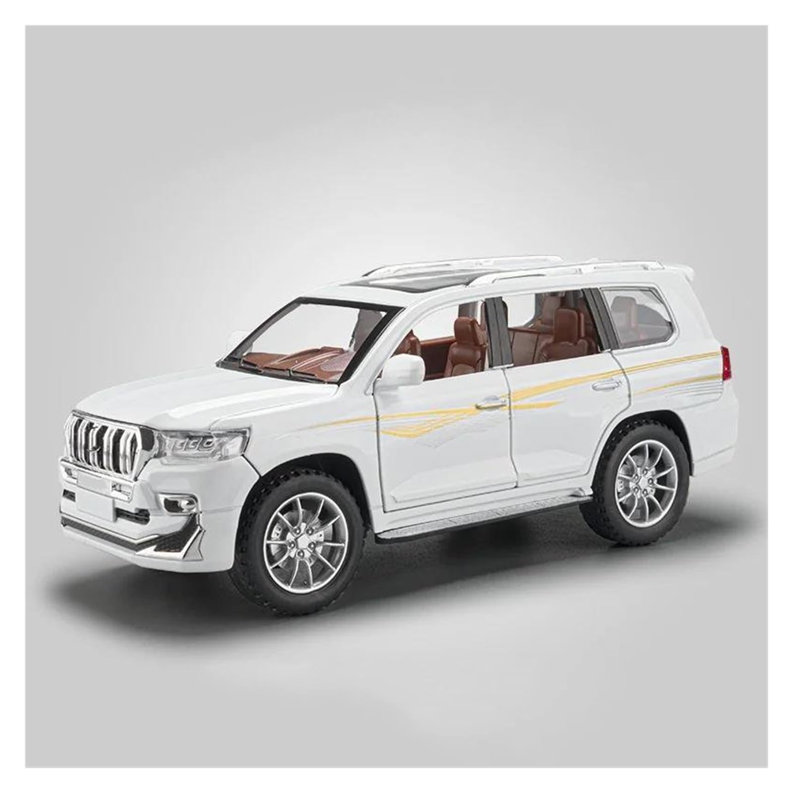 BANKOTO Diecast Car For Toyota For Prado Diecast Model Car Collectible