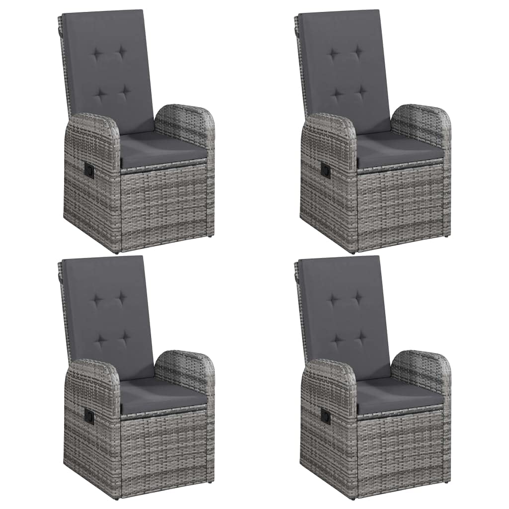 VRAXO 5 Piece Garden Dining Set Grey -61.7KG,3067718 : Amazon.com.au: Garden