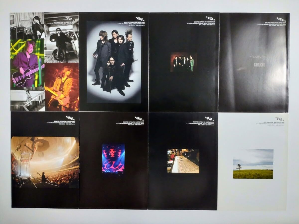 Amazon.co.jp: BUCK-TICK FISH TANK FC会報 FT.043〜FT.050 2007年 