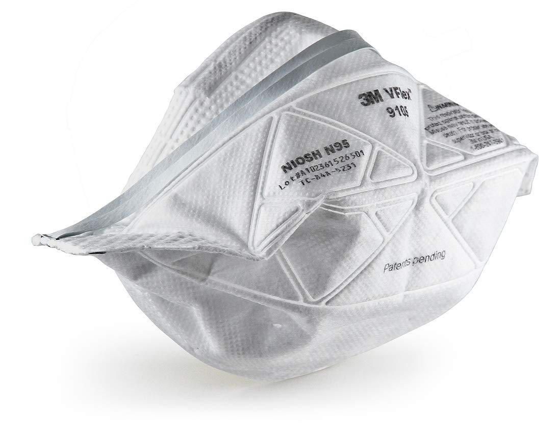 3M 9105 VFLEX N95 Particulate Respirator (Pack of 25) (B08R1ZNC5S) Amazon Price History, Amazon Price Tracker