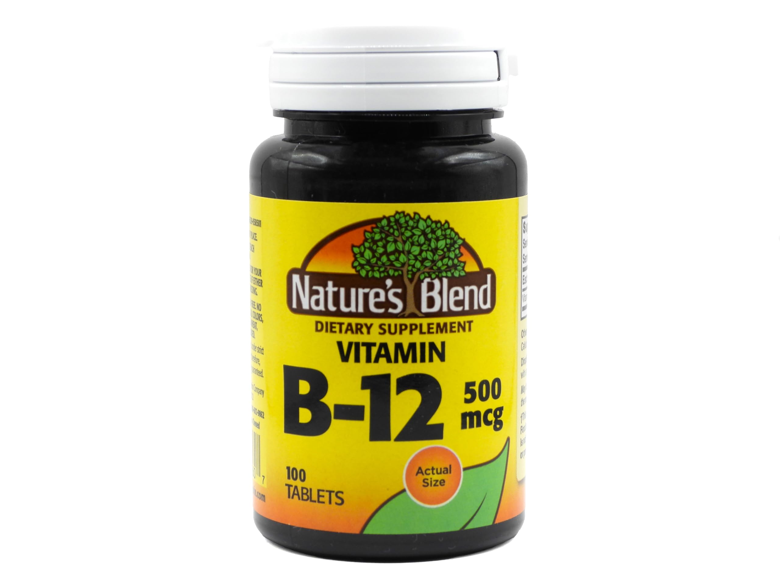 Nature's Blend Vitamin B-12 500 mcg 100 Tablets