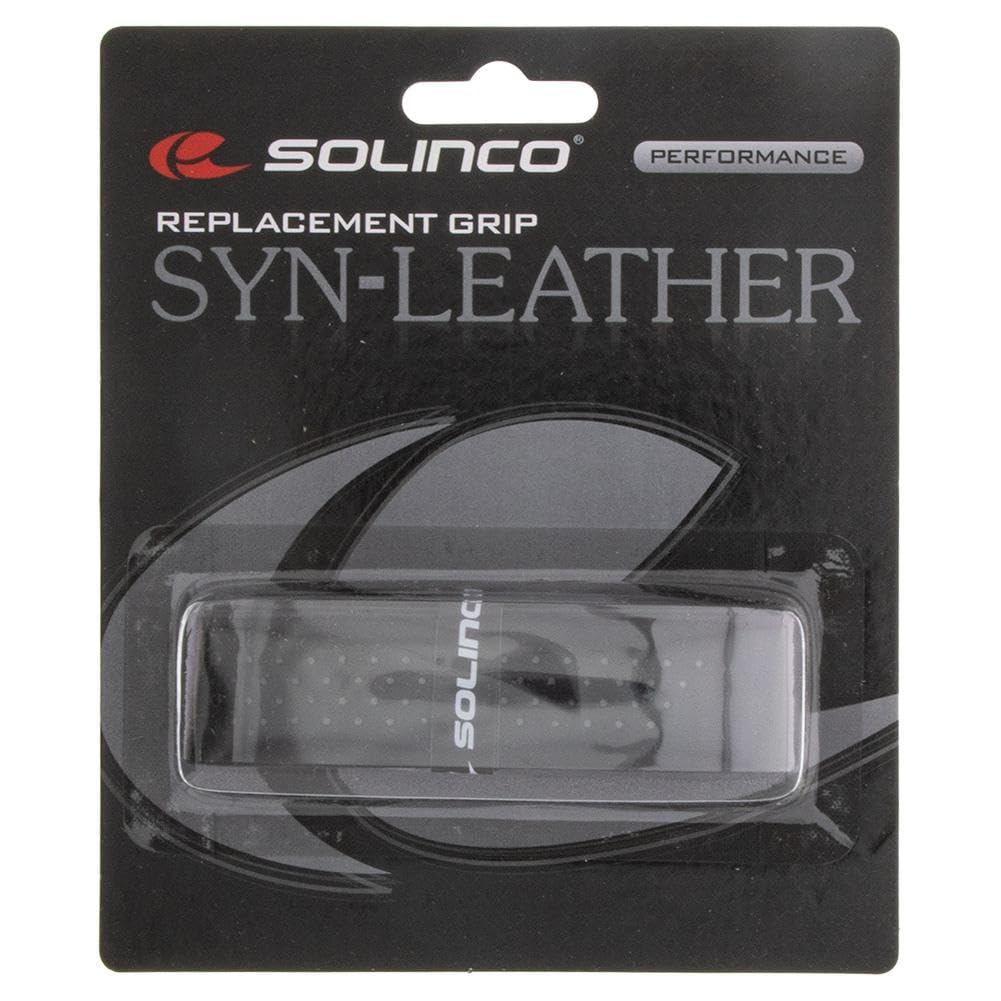 Solinco Synthetic Leather Tennis Replacement Grip Black