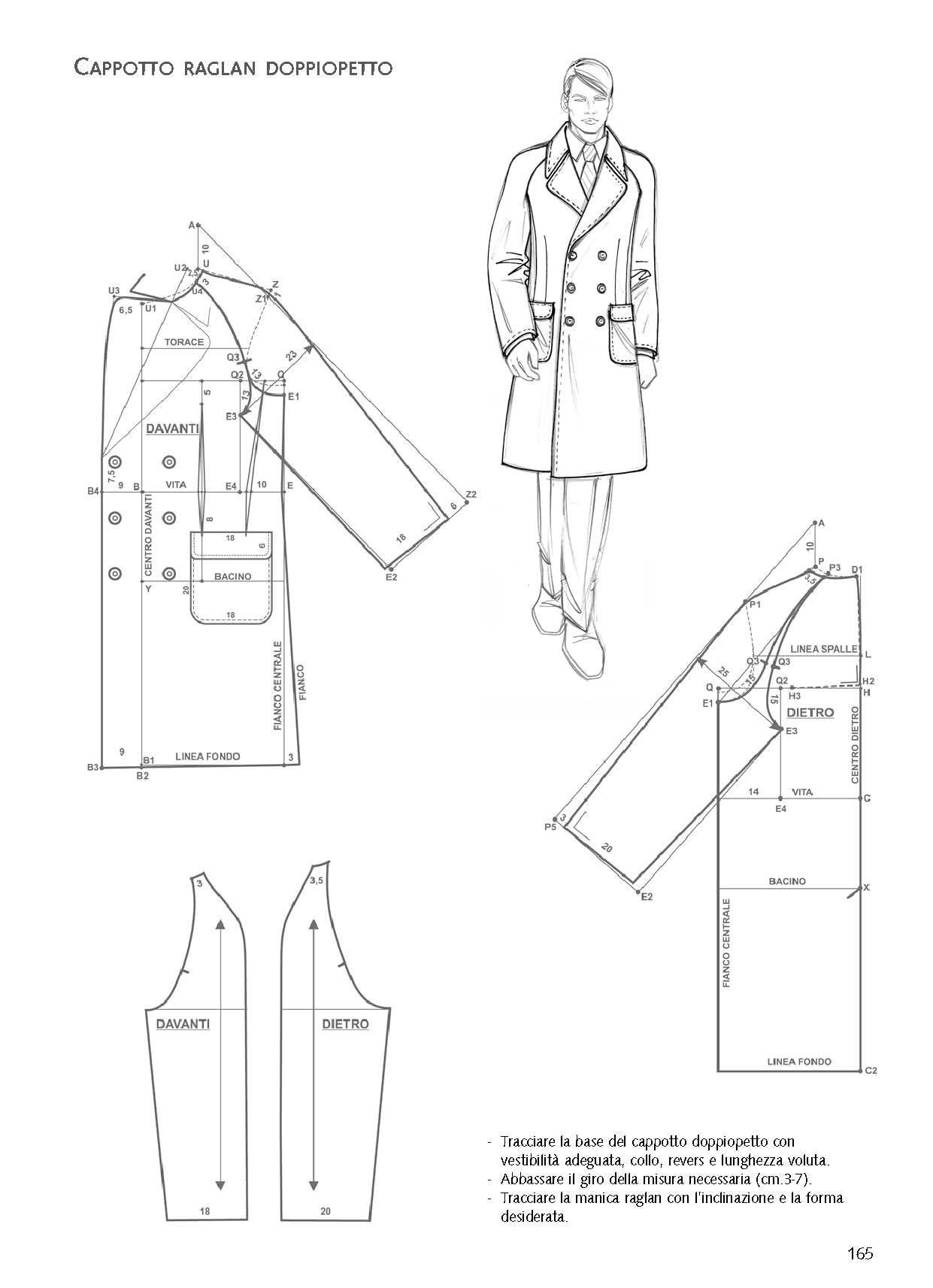 La tecnica dei modelli uomo-donna. Giacche e cappotti, mantelli e pellicceria (Vol. 3)