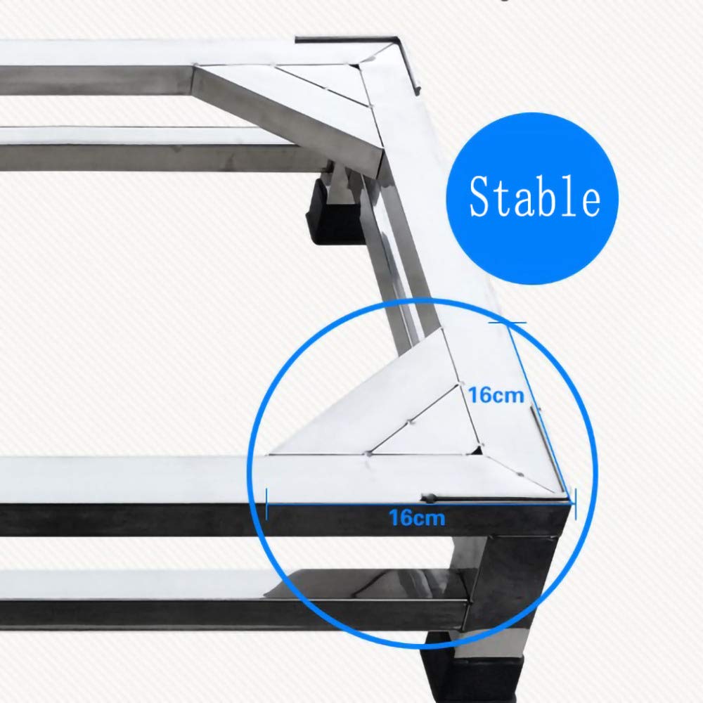 Yjdz Bandeja/Soporte Lavadora,Pedestal Para Lavadora,Soporte Lavadora Antivibracion,Soporte de Carga de Hasta 1000Kg,Se Pueden Seleccionar Varios TamañOs/Como se muestra/Los 50X50CM