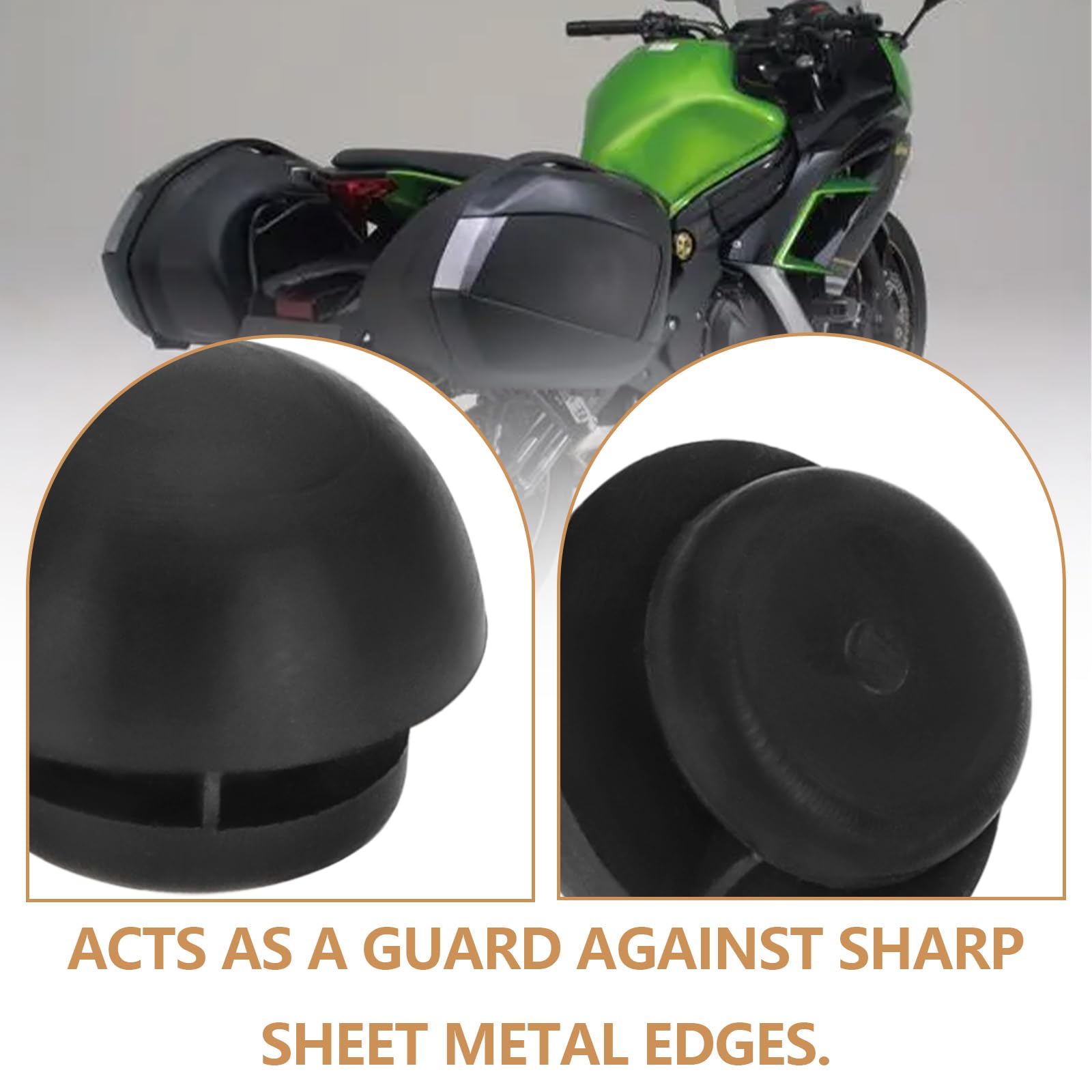 8 Tappi In Gomma Di Ricambio Per Portapacchi Kappa Givi - Compatibili Con Modelli PL, PLX, PLR E PLXR - Foto 3