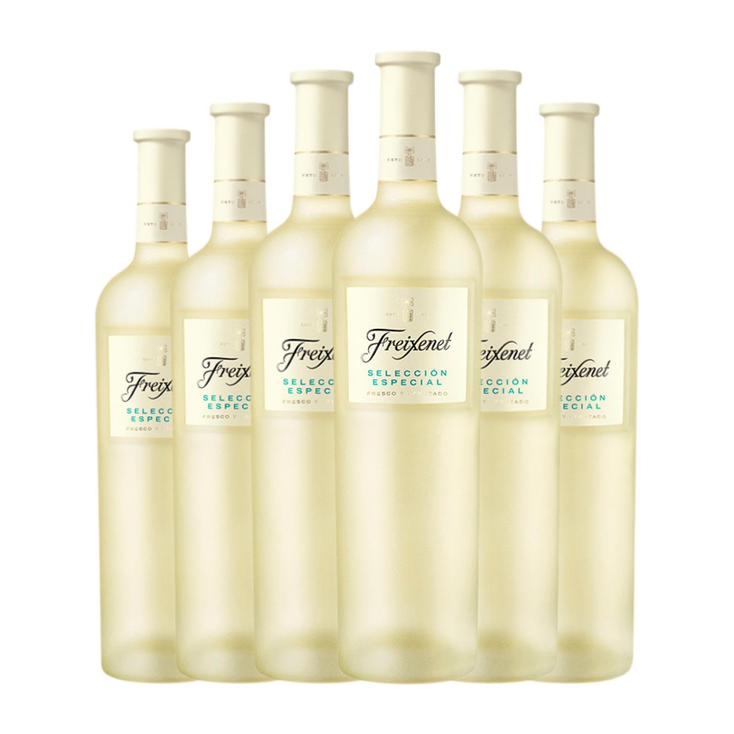 VinoFreixenetBlanco Selección Especial Blanco Catalunya Joven 75 cl Vino blanco (Caja de 6 Botellas de 75 cl)