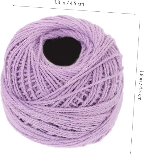 Miniatura 9 de 16 rollos de hilo de ganchillo de hilo de algodón, hilo de bordado, color arco iris, hilo de punto de cruz, suministros de costura para hacer el