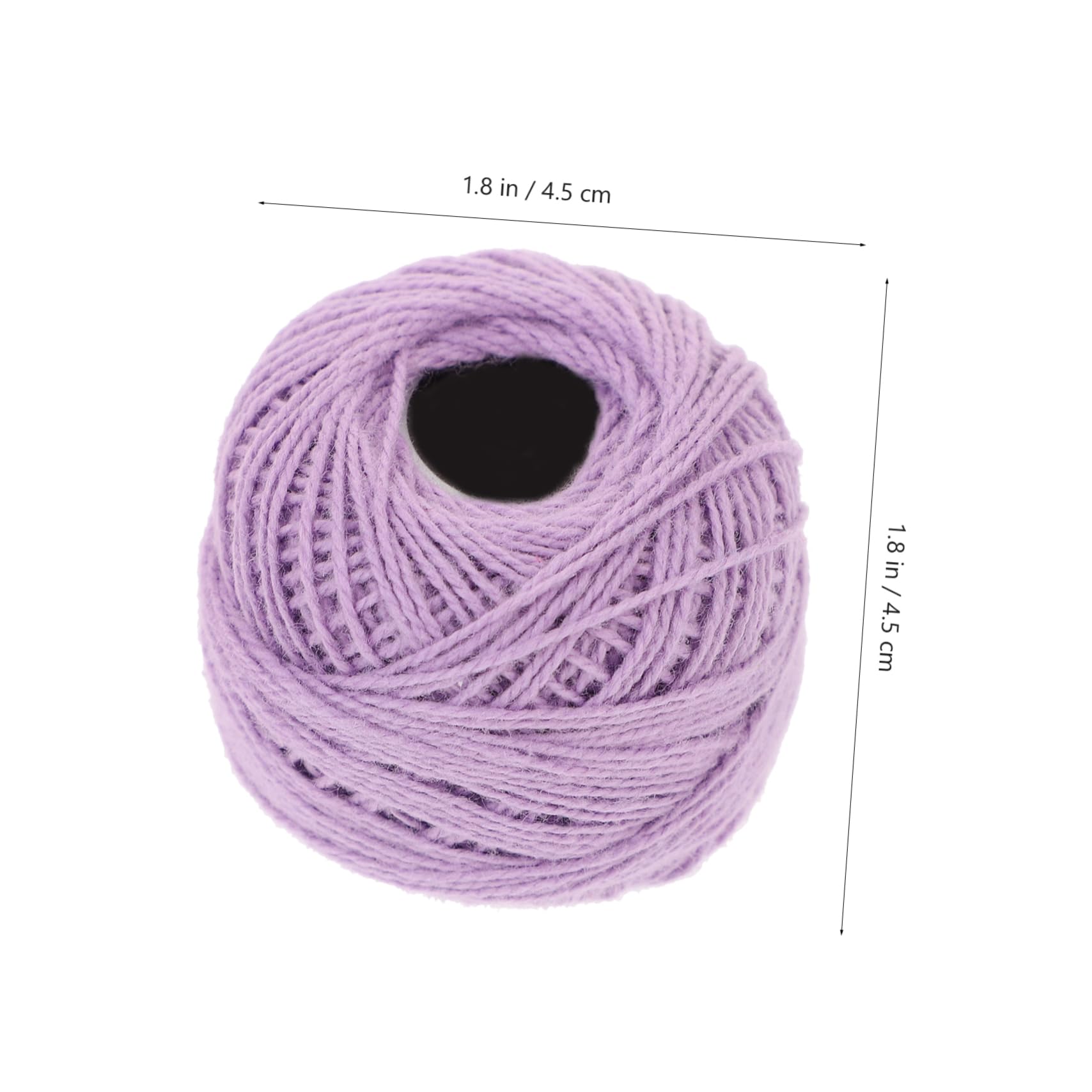 Exceart Häkelgarn, Baumwollgarn, Stickgarn, Regenbogenfarben, Kreuzstichgarn, Bastelarbeiten, Nähzubehör für Zuhause, Geschenkherstellung, 16 Rollen