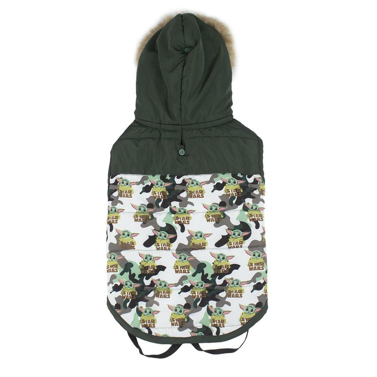 CERDÁ LIFEs LITTLE MOMENTS - For Fan Pets | Star Wars The Mandalorian Padded Coat - Officially Licensed by Star Wars®