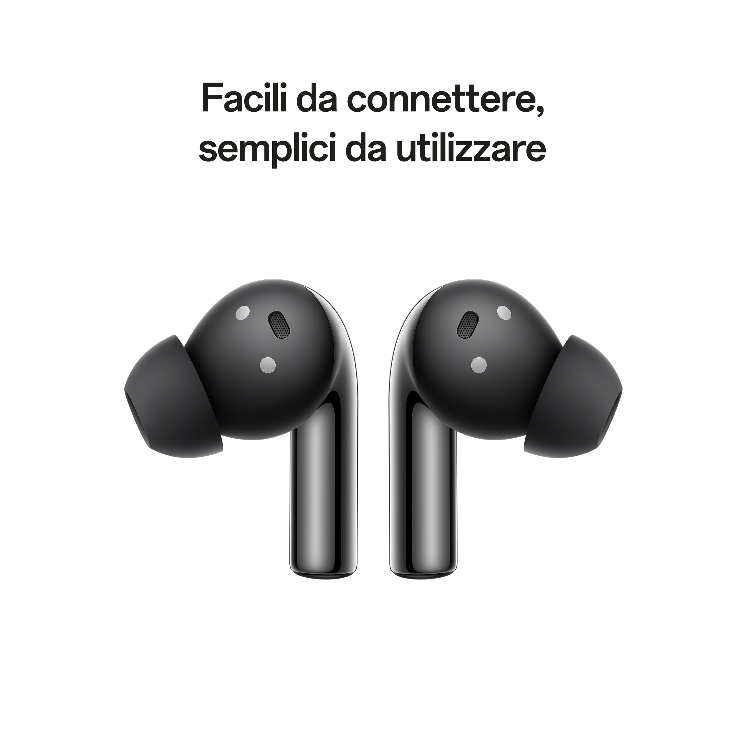 OPPO Enco X3i True Wireless Earphones, 44 Hours Autonomy, Dual Driver 10.4 mm and 6 mm, Bluetooth 5.3, Touch Controls, Noise Cancellation IA, Android and iOS, IP55, Grey - Image 4
