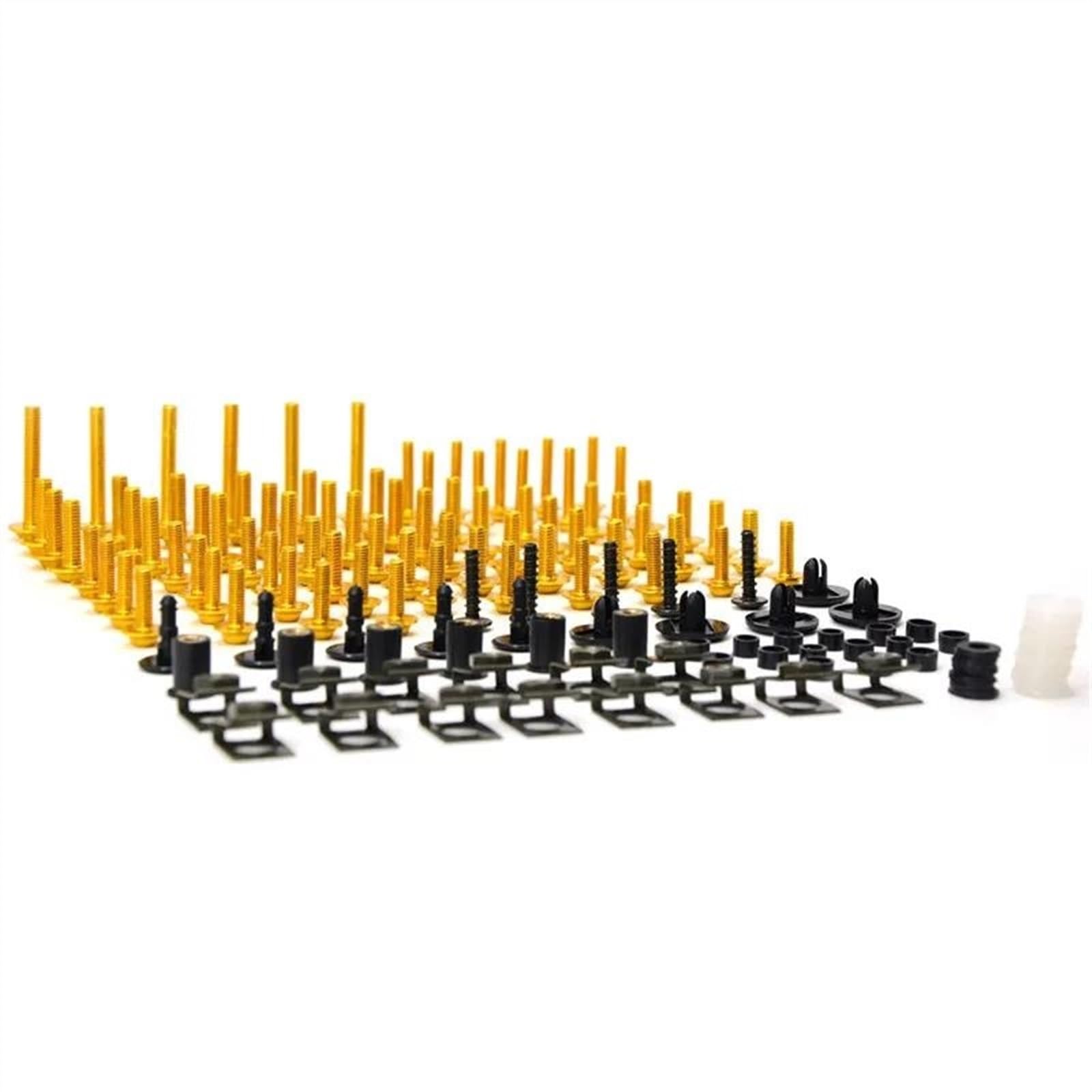 Complete Fairing Bolt nut screw Kit For CBR600RR CBR 600 RR 2003-2006 2003 2004 2005 2006 fairing bolt Accessories CNC Alloy(Gold)