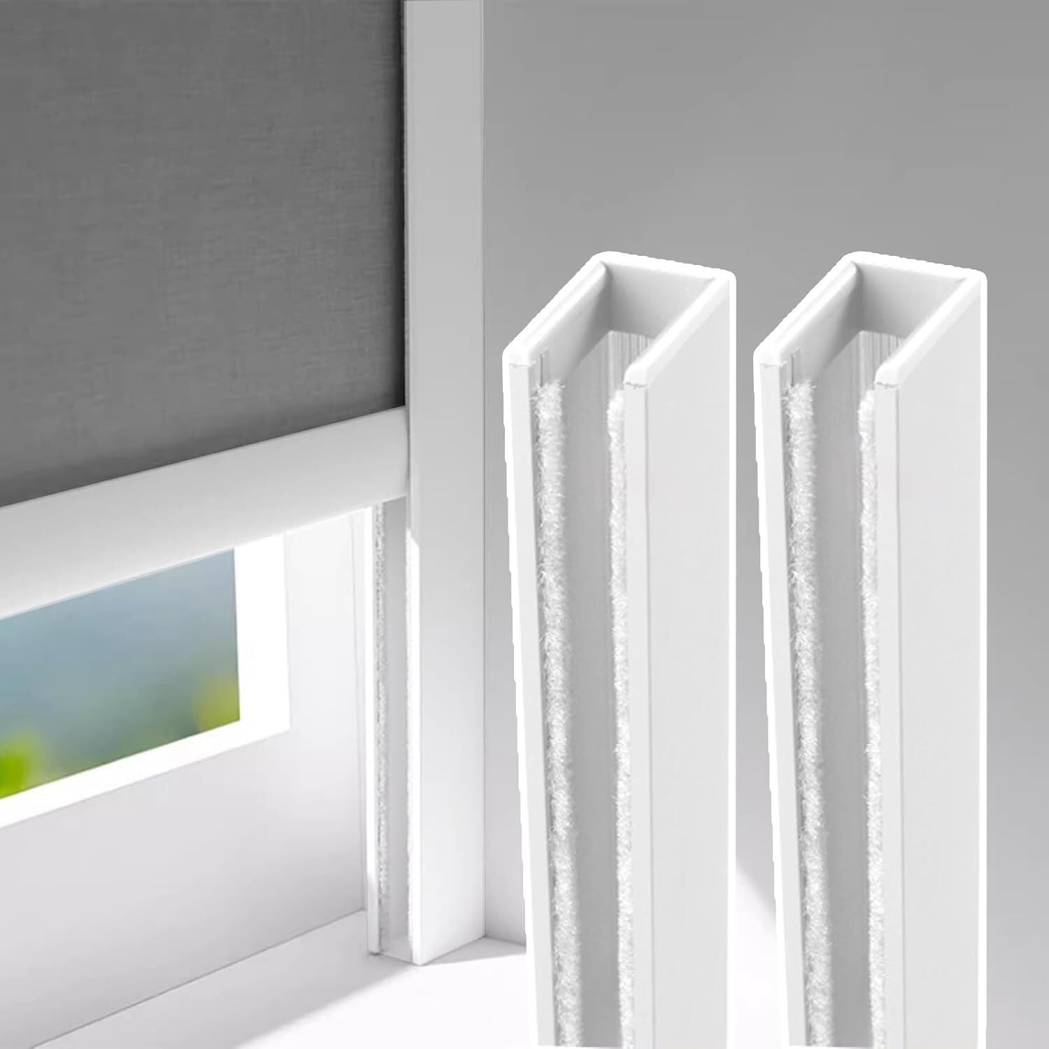 JvFbjLF U-shaped Side Rails, Suitable For Home Cinemas, Hotels And Nurseries(White 2pcs,75cm/29.5inch)