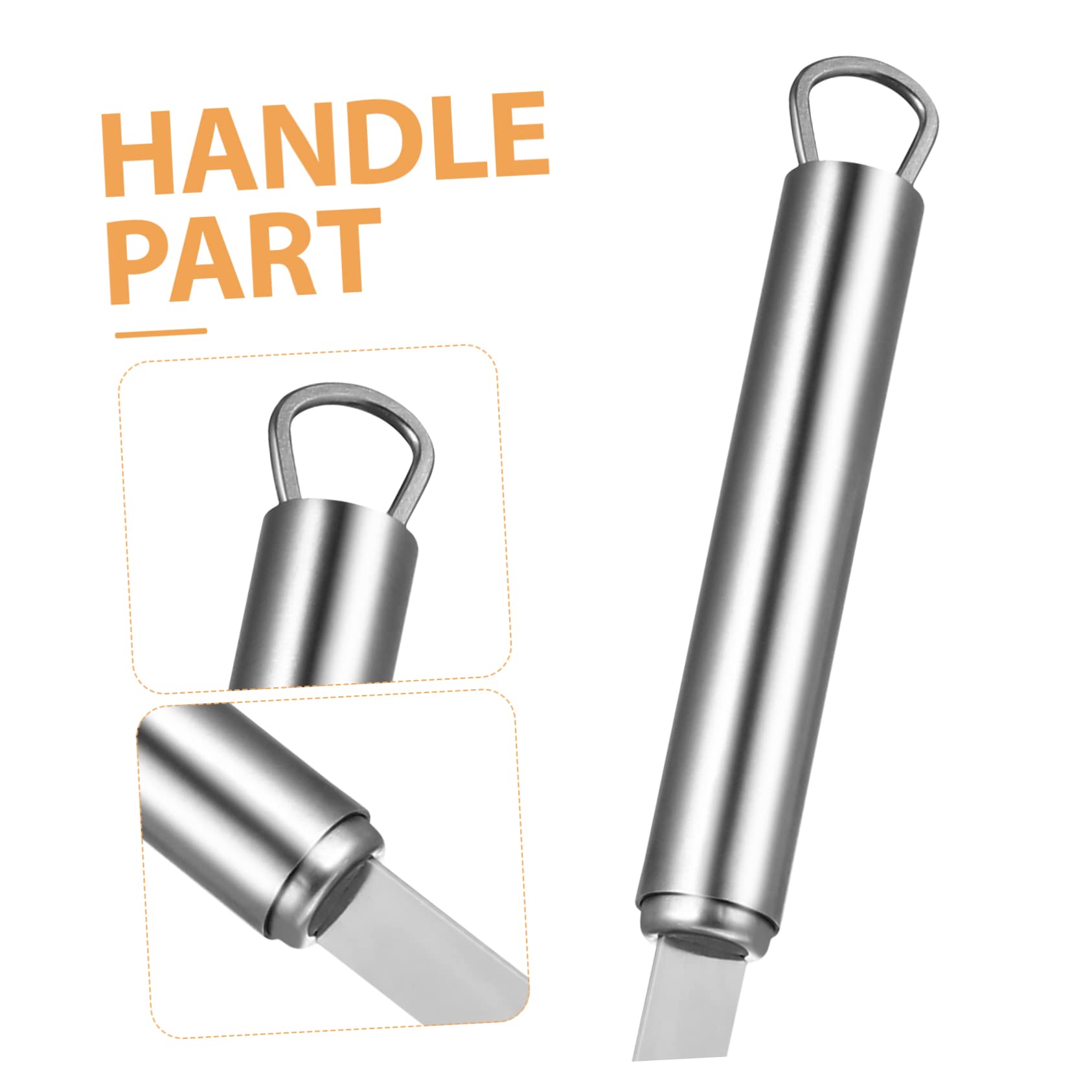 Lot de Spatules Cuisine Ensemble 1 Set en Acier Inoxydable et Nylon Outils Sûrs et Pratiques Accessoires Indispensables pour Maison et Restaurant pour Pâtisserie