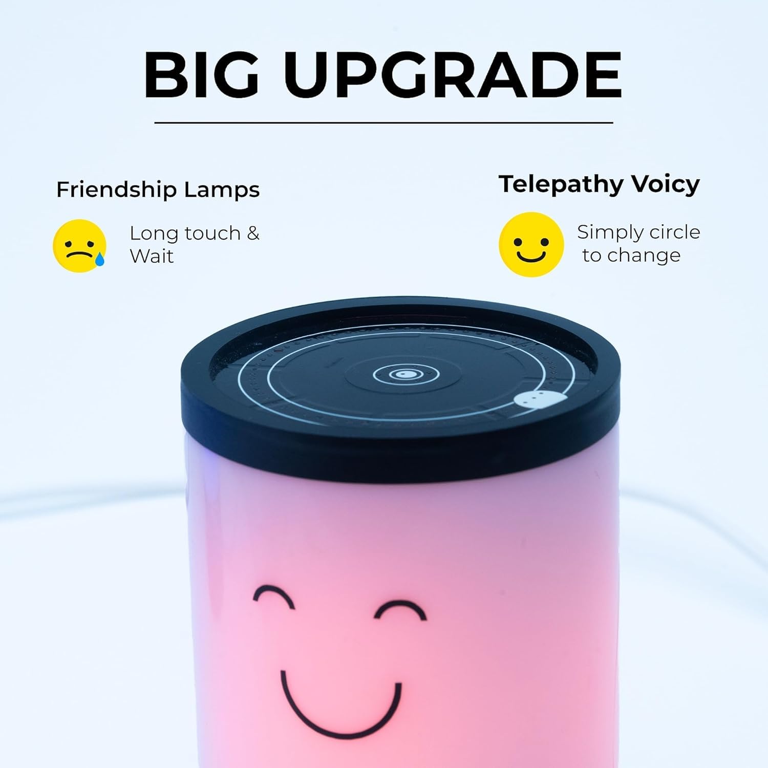 Telepathy Voicy - Communicate with Your Loved Ones in The Language of Light, Music & Voice | Long Distance Relationship Gifts for Couples, Boyfriend, Girlfriend (Light + Voice, One Lamp) 4