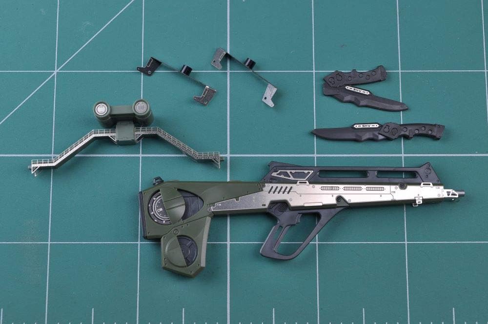 Madworks AW9 S17 Detail Up Metal Parts Photo-Etch Upgrade for Evangelion EVA-01 DX Ver. RG 1/144 Model Kit