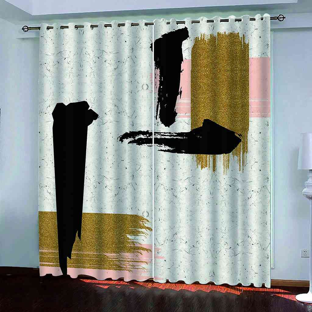 Rideau occultant thermique et phonique 3D pour isolation fenêtre de chambre