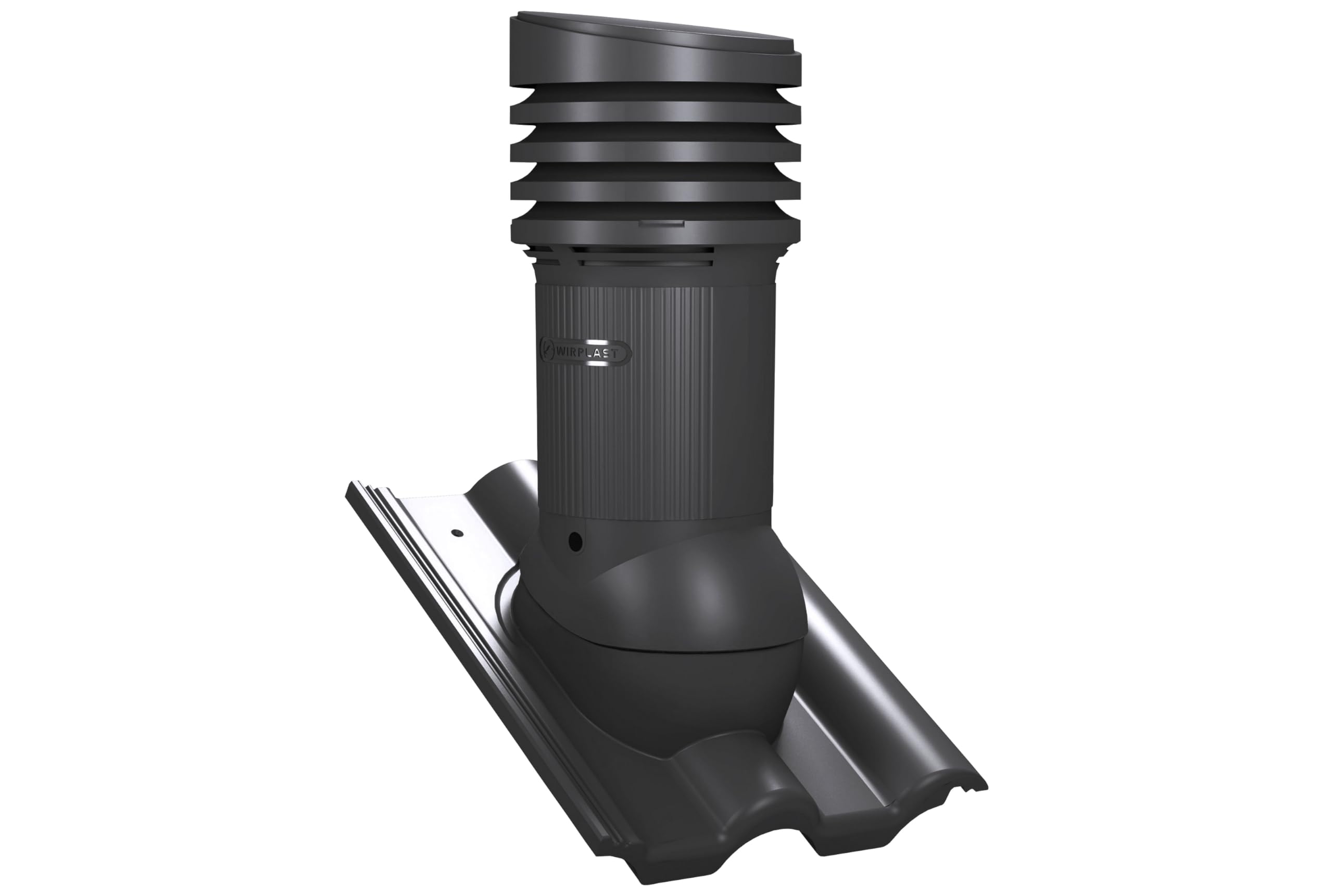 Tile EVO Ventilation Chimney DN150 mm with Braas - Frankfurter Roof, Dachziegel Dachlüfter Lüfter, Roof Ducting, Benders - Mecklenburger, ProDach - Doppelrömer, Entlüfterkamin
