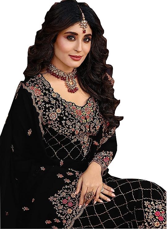 Indian Pakistani Party Wear Eid Special Fashion Designer Straight Salwar Kameez Churidar Suit for Women Ready to Wear