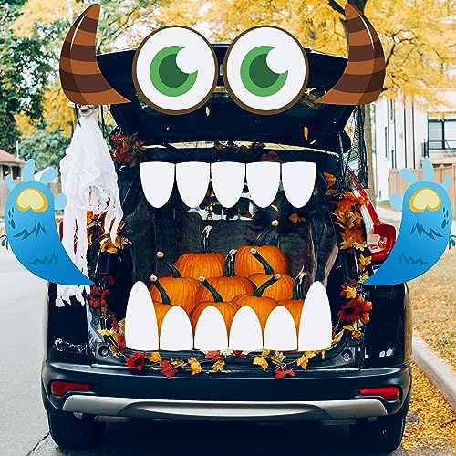 PARTYLOUD Trunk or Treat Car Decorations Kit, Halloween