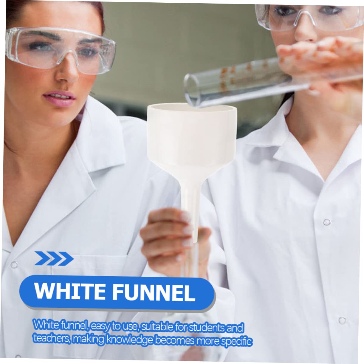 PLAFOPE Lab Filtration Funnel Filter Funnel Ceramic Material for Students Teachers