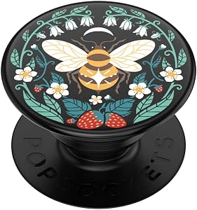 ​​​​PopSockets: Phone Grip with Expanding Kickstand, Pop Socket for Phone - Bee Boho