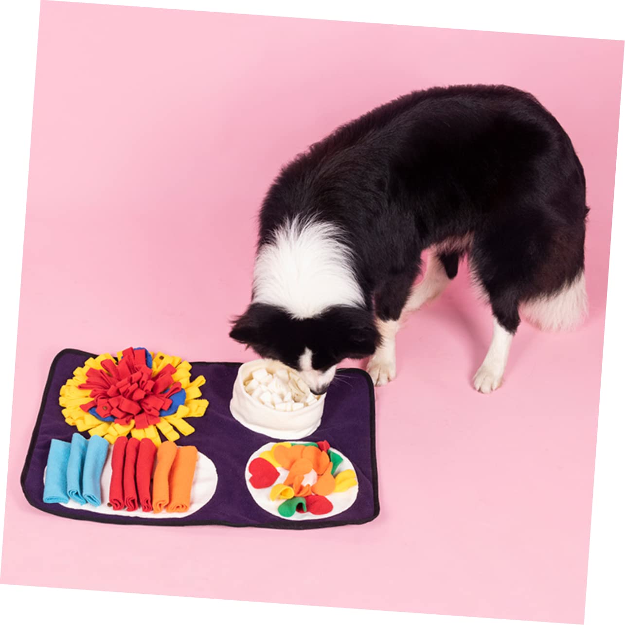 1pezzi Tappetino Olfattivo per Cani Tappetino per Addestramento Cani Accessori per Lavorare Sul Naso per Alimentazione di Snack per Animali Domestici