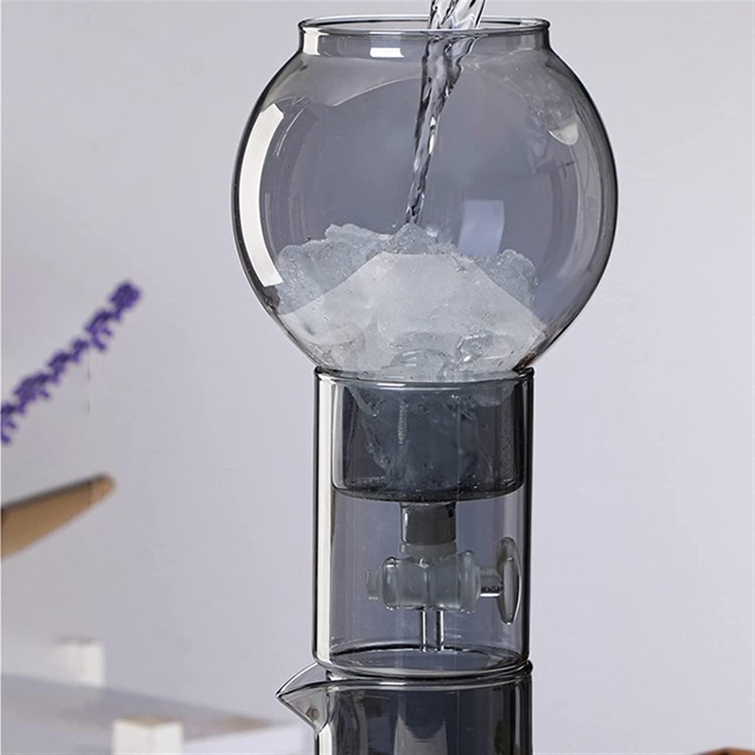 Percolator Coffee Pot Cold Brew Coffee Pot Set with Filter Glass Dripper Ice Drop Coffee Maker Quality Specialized Barista Accessories Espresso