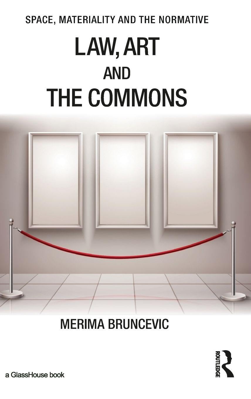 Livre Law, Art and the Commons : analyse juridique et artistique des biens communs