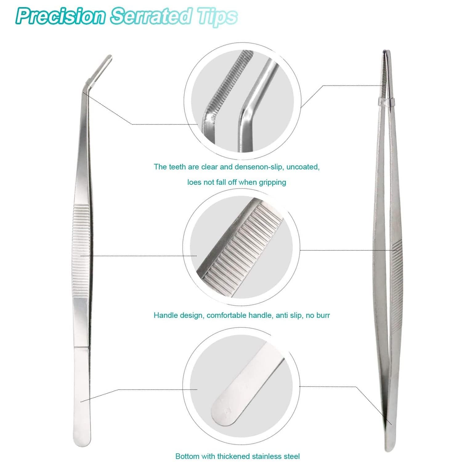 Sunshine smile 6PCS Accessori Acquario,Forbici Acquario,Pinza Acquario,Acquario Aquascaping Kit,Acquario Pinzette per Acquario,Acquatica Strumenti Set,Acquario Aquascaping Kit
