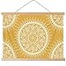 ARFBEAR Bohemian Tapestry, Mandala Hippie Popular Wall Hanging Tapestry Warm Golden Orange Beach Blanket