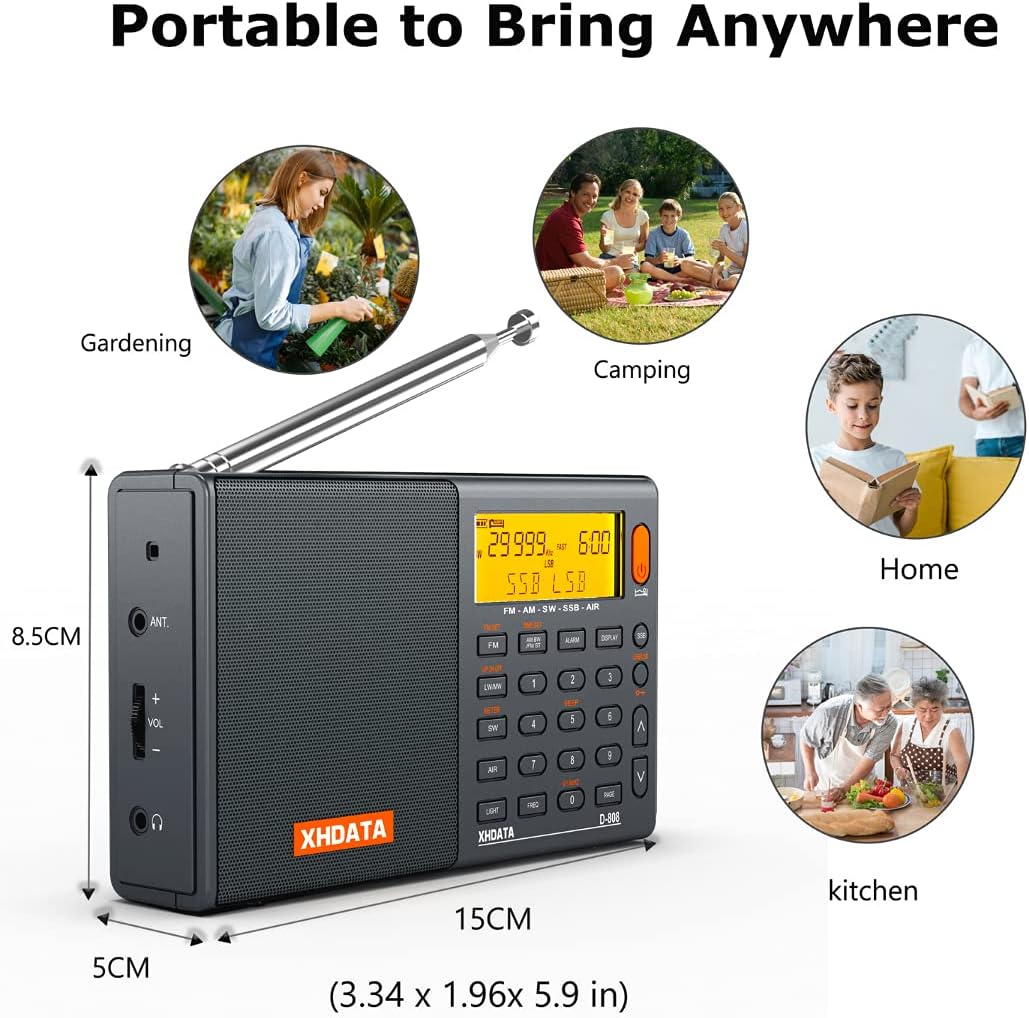 Best FM Radios for your kitchen, bathroom, garage or for your camping holiday