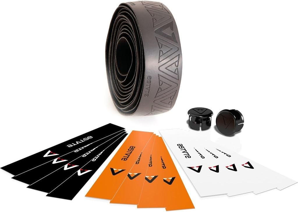 Bartape Dark Race Handlebar – Black/Orange/White, One Size