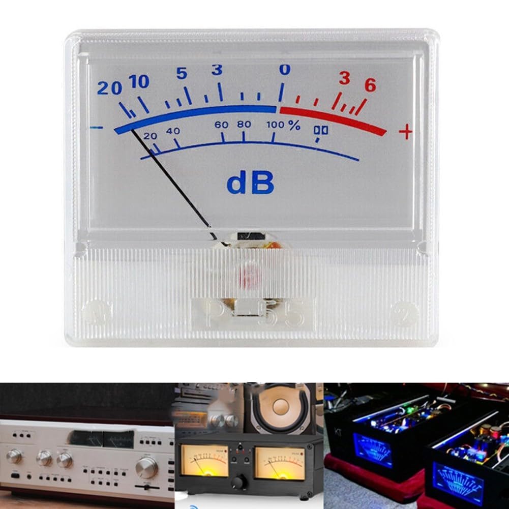 For P-55B Precise Pointer for VU Meter Panel Meter with Wide Frequency Range Compact Design for Audio Applications Sound Recording