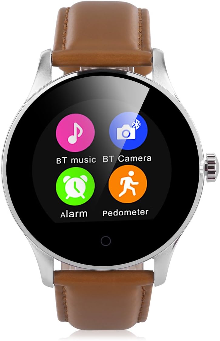 Diggro K88H Reloj Inteligente Pedómetro Monitor de Ritmo Cardíaco Siri  Función de Llamada/ SMS Recordatorio Monitor de Sueño | Gearbest España