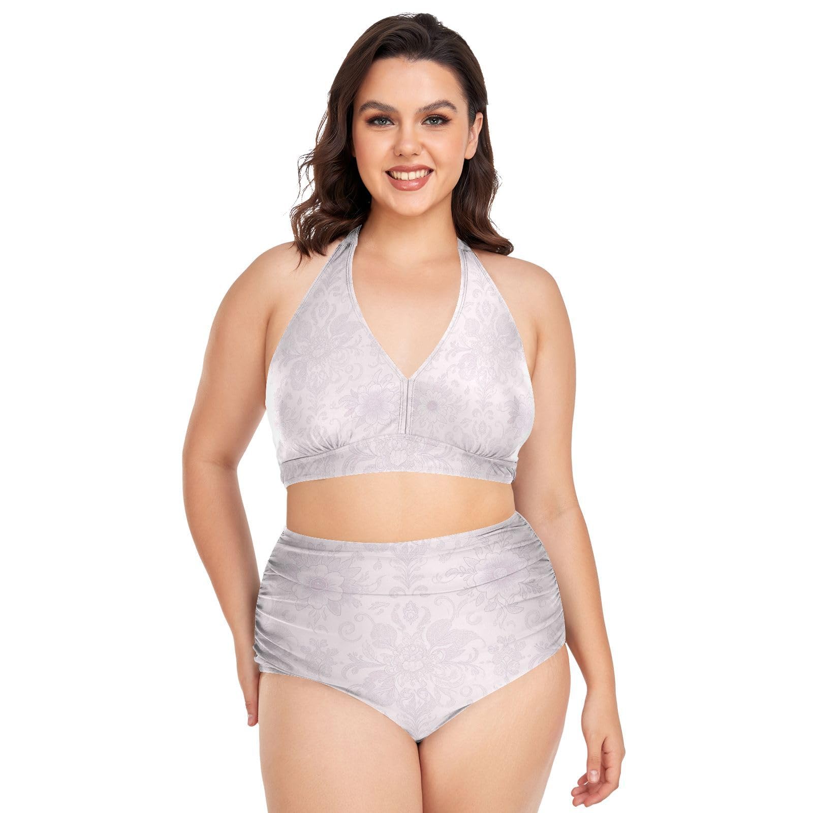 FRODOTGV Stroje kąpielowe damskie plus size L-4XL