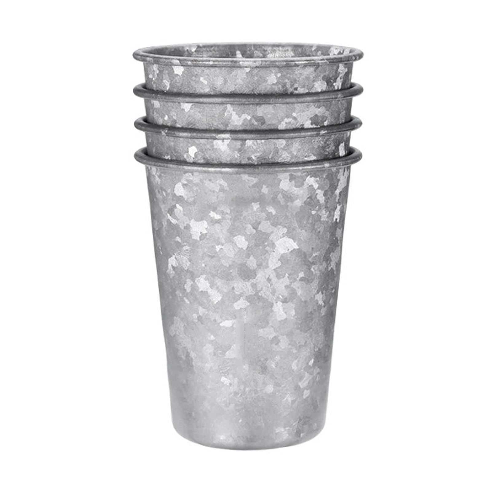 Alomejor Kubek Kempingowy Kubek Pure Ti 390 Ml Lekki do Picia 11 X 8,6 X 5,8 Cm na Zewnątrz Camping Piesze Wycieczki Piknik i do Użytku Domowego Herbata Kawa Piwo Whisky Sok (4PCS)