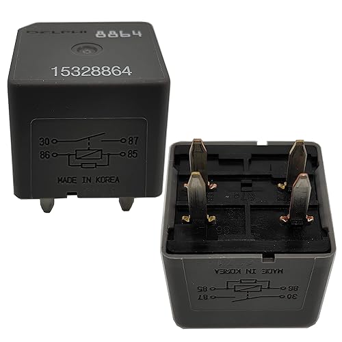 Relé 15328864 Multiuso para Chevy GMC GM Buick Relé de arranque de fusibles de control de compresor AC 12193604 96190189 D1741C Relé de cuatro pines