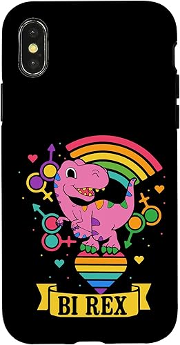 Miniatura 7 de iPhone 14 Pro Bi Rex - Funda de orgullo bisexual de dinosaurio Dino T Rex